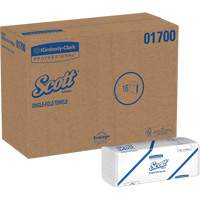 Essuie-mains Scott &agrave; pli simple, 1 pli, 10-1/2" lo x 9-3/10" la, 250 /pqt Distribution Industrielle GC