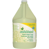 Hand & Body Soap, Liquid, 4 L, Unscented Distribution Industrielle GC