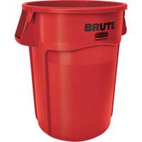 Round Brute&reg; Containers, Polyethylene, 32 US gal. Distribution Industrielle GC