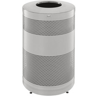 Classics Open Top Decorative Waste Bin, Stainless Steel, 51 US gal. Capacity Distribution Industrielle GC