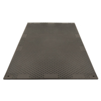 Medium-Duty Ground Protection, 4' x 8', Fiberglass/Polypropylene, Textured, Black Distribution Industrielle GC