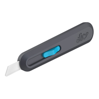 Couteau intelligent &agrave; lame r&eacute;tractable Slice, 1", C&eacute;ramique, Prise en Nylon Distribution Industrielle GC