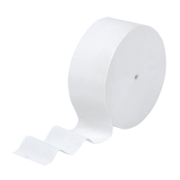 Scott&reg; JRT Jr. Toilet Paper, Coreless Roll, 1 Ply, 2300' Length, White Distribution Industrielle GC