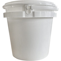 Seau avec couvercle, Plastique, 2,3 gal. Distribution Industrielle GC