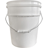 Seau avec couvercle, Plastique, 5,25 gal. Distribution Industrielle GC