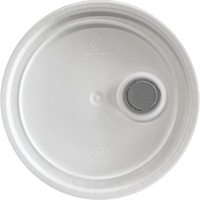 Seau avec couvercle, Plastique, 5,25 gal. Distribution Industrielle GC