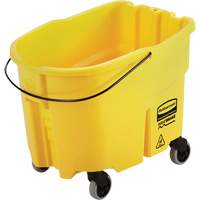 Seau pour vadrouille Wavebrake, Capacit&eacute; de 8.75 gal. US (35 pintes), Jaune Distribution Industrielle GC