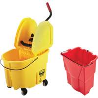 WaveBrake&reg; Mop Bucket & Wringer Combo Pack, Down Press, 8.75 US Gal.(35 Quart), Yellow Distribution Industrielle GC