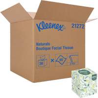 Papiers-mouchoirs Naturals Boutique* de Kleenex, 2 pli, 7,8" lo x 8,3" la, 95 feuilles/boîte Distribution Industrielle GC
