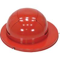 Drum Waste Disposal Top, Dome Lid, Metal, Fits Container Size: 23-1/2" Dia. Distribution Industrielle GC