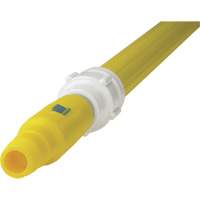 Deck Scrub Handle, Brush/Pad Holder, Yellow, Telescopic, 62"-113" L Distribution Industrielle GC