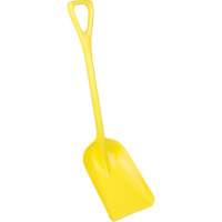 Pelle hygi&eacute;nique monopi&egrave;ce, Lame 10" x 6", Longueur de 37-1/2", Plastique, Jaune Distribution Industrielle GC