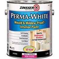 Peinture int&eacute;rieure Mold & Mildew-Proof Perma-White, 3,78 L, Gallon, Blanc Distribution Industrielle GC