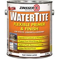 Couche primaire et de finition flexible et r&eacute;sistante aux intemp&eacute;ries Watertite, 3,55 L, Gallon, Blanc Distribution Industrielle GC