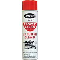 Nettoyant tout usage Crazy Clean, 20 oz, Canette a&eacute;rosol Distribution Industrielle GC