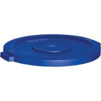 Waste Container Lid, Flat Lid, Plastic, Fits Container Size: 22" Dia. Distribution Industrielle GC