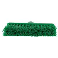 ColorCore Angle Head Broom, Medium Bristles, 10", Polypropylene, Green Distribution Industrielle GC