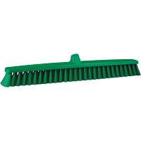 ColorCore Push Broom, Fine Bristles, 24", Polypropylene, Green Distribution Industrielle GC