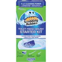 Scrubbing Bubbles&reg; Fresh Brush&reg; Toilet Brush Starter Kit, Refill Distribution Industrielle GC