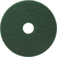 Floor Pads, 12", Scrubbing/Stripping, Green Distribution Industrielle GC