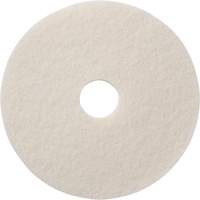 Floor Pads, 12", Polish, White Distribution Industrielle GC
