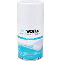 AirWorks&reg; Metered Air Fresheners, Fresh Linen, Aerosol Can Distribution Industrielle GC