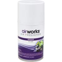 AirWorks&reg; Metered Air Fresheners, Vineyard, Aerosol Can Distribution Industrielle GC