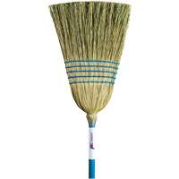 Balai de paille &agrave; usage l&eacute;ger pour int&eacute;rieur/ext&eacute;rieur, Cinq cordes, Manche Bois Distribution Industrielle GC