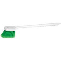 Long Handle Detail Brush, 20" L, PVC Bristles, Green Distribution Industrielle GC