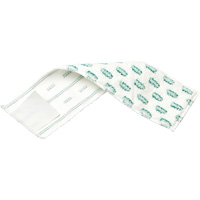 Flat Mop Pad, Scrubber, Microfibre, 4-3/4" x 16" Distribution Industrielle GC