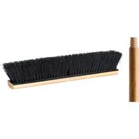 Balai-brosse avec manche, 18", Moyen, Soies Tampico Distribution Industrielle GC