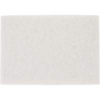 TopLine Speed Floor Pad, 14" x 20", Buffing/Cleaning/Polish, White Distribution Industrielle GC