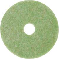 Natural Blend Pad, 12", Scrubbing, Green Distribution Industrielle GC