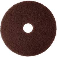 Natural Blend Pad, 12", Stripping, Brown Distribution Industrielle GC