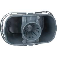 Seau et essoreuse pour vadrouille, Passoire, 3,75 gal. US (15 pintes), Gris Distribution Industrielle GC