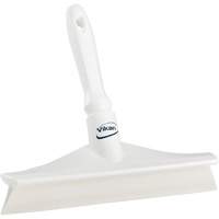 Raclette ultra hygi&eacute;nique pour paillasse, 10", Blanc Distribution Industrielle GC