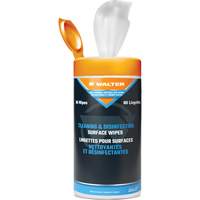 Disinfectant Cleaner Degreaser Surface Wipes, 12" x 5.5", 80 Count Distribution Industrielle GC
