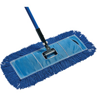 Vadrouille &agrave; &eacute;pousseter &eacute;conomique, Style &agrave; enfiler, Fil, 18" lo x 5" la Distribution Industrielle GC