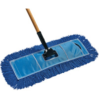 Vadrouille &agrave; &eacute;pousseter &eacute;conomique, Style &agrave; enfiler, Fil, 18" lo x 5" la Distribution Industrielle GC