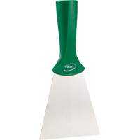 Handle-Mounted Stainless Steel Scraper, Green, 4" W x 8" L Distribution Industrielle GC
