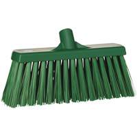 Balai-brosse robuste, Crins Ferme, 13", Polyester, Vert Distribution Industrielle GC