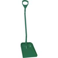 Pelle ergonomique &agrave; grande lame, Longueur de 51", Plastique, Vert Distribution Industrielle GC