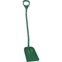 Pelle ergonomique &agrave; lame r&eacute;duite, Longueur de 50", Plastique, Vert Distribution Industrielle GC