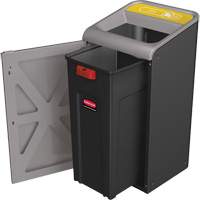 Conteneur pour d&eacute;chets de bidon Configure, Vrac/Bord de rue/De bureau, Acier, 15 gal. US Distribution Industrielle GC