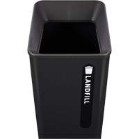 Bac d'ordures destin&eacute;s &agrave; l'enfouissement Sustain, Plastique/Acier, 23 gal. US Distribution Industrielle GC