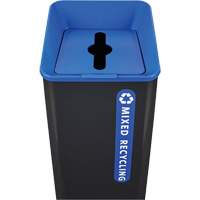 Bac de recyclage mixte Sustain, Vrac, Plastique, 23 gal. US Distribution Industrielle GC