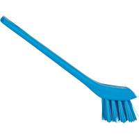 Brush with Scraping Edge, Stiff Bristles, 6" Long, Blue Distribution Industrielle GC