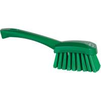 Short-Handled Washing Brush, Soft Bristles, 10-1/2" Long, Green Distribution Industrielle GC