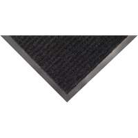 Tapis &agrave; nervures doubles, Essuie-pieds/grattoir, 3' x 5' x 1/4", Charbon Distribution Industrielle GC