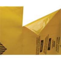 Doublures pour d&eacute;chets dangereux, Amiante, 40" lo x 26" la, 3 mils Distribution Industrielle GC
